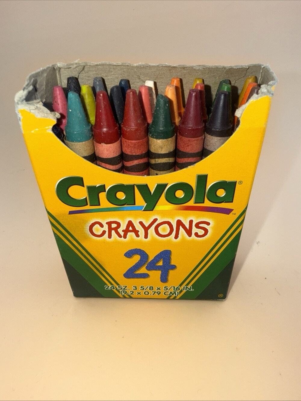 Crayola Crayons 1997 Vintage 24-Count Pack Binney & Smith